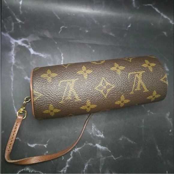 Louis Vuitton Papillon Brown Monogram Cylinder Small Bag - Picture 6 of 7